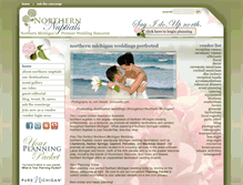 Tablet Screenshot of northernnuptials.com